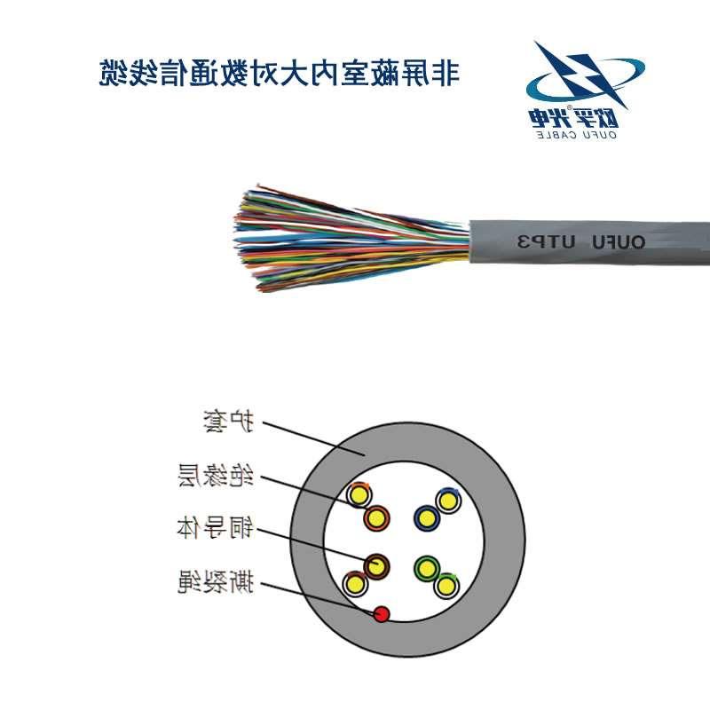 台州市U/UTP 非屏蔽大对数通信电缆